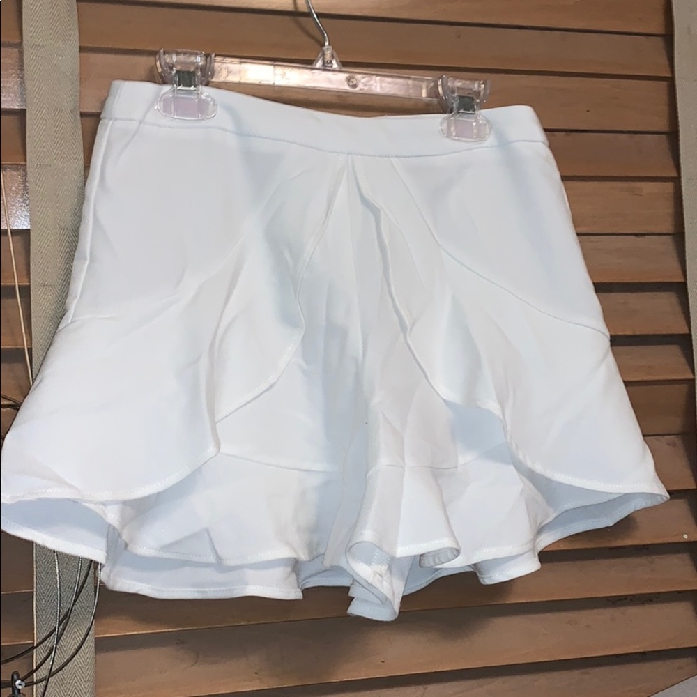 White skort
